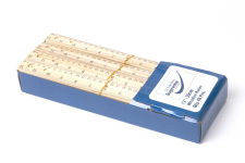 RULER WOODEN 12INCH POLYBAG (WR-3722)